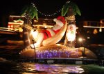 NEXT BLOCK FAMOUS CHRISTMAS BOAT PARADE WATCH FROM MARINA PARK BEACH OR OUR CASA`S RIGHT THERE